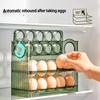 Kitchen Organizer Egg Organizer Large Three-tier Capacity Storage Egg Storage Container for Refrigerator Egg Storage Box