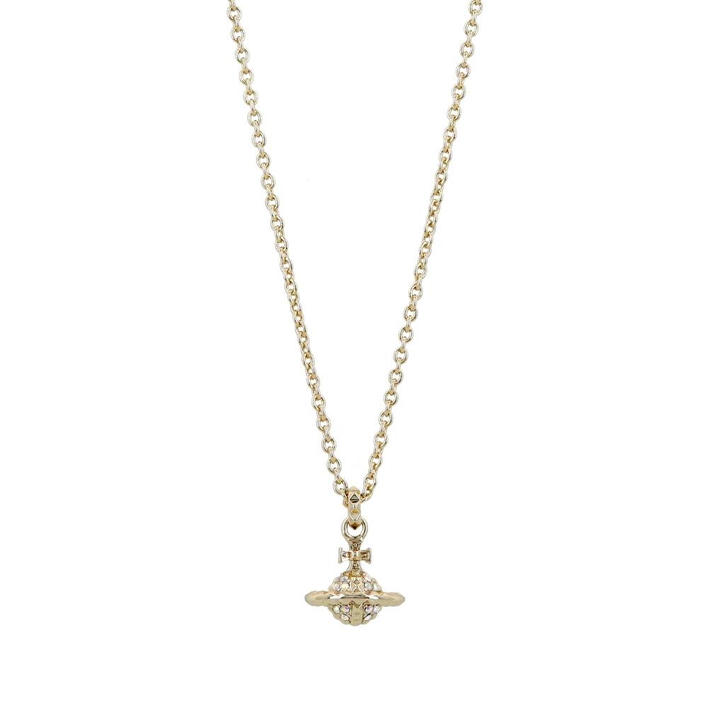 Vivienne Westwood Mayfair Halskette mit kleinem Kugelanhänger 630203ef 02r115