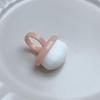 Fingerring-Reinigungsbürste Fingerring-Nagelstaubbürste für Nagel und Zehennagel Weiche Maniküre-Staubwischer-Werkzeuge für Zuhause Salon Innenbereich