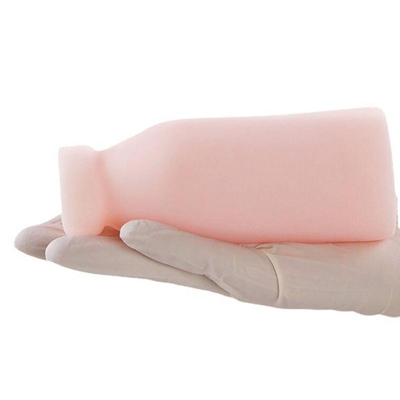 Milk Bottle Shape Male Masturbation Cup Tpe Masturbator Soft Emulational Vaginal Bulge Adult Sex Toys For Men Penis Trainer