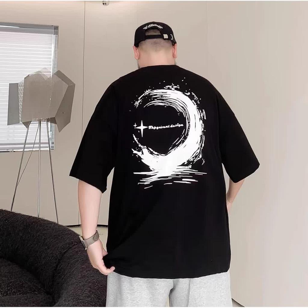 Fake two hundred matching stretch solid color fit wrinkle loose men's short-sleeved fashion short-sleeved top comfortable lightweight T-shirt