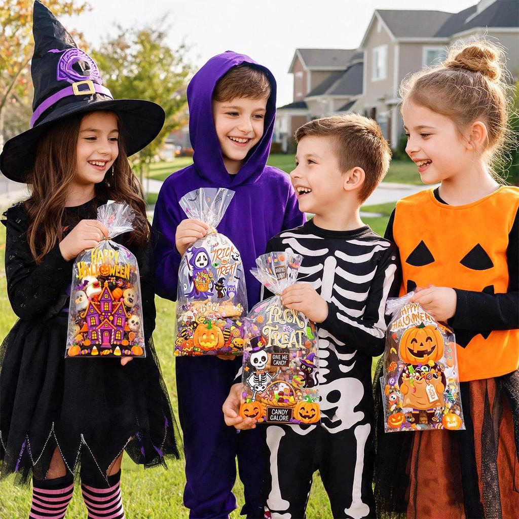 84pcs Halloween Stationery Gifts Trick or Treat Party Favor for Halloween Party Supplies