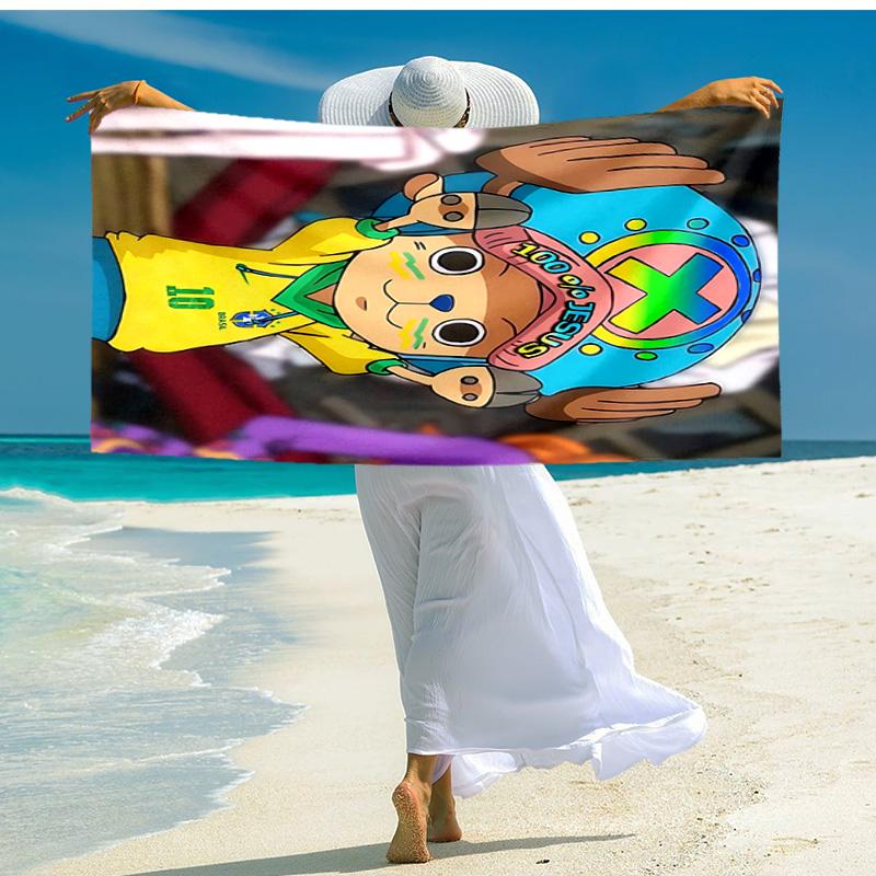 1pc Jungle Adventure Hat Cartoon Quick Dry Microfiber Bath Towel for Swimming Surfing Camping Unisex Holiday. SJT7201177