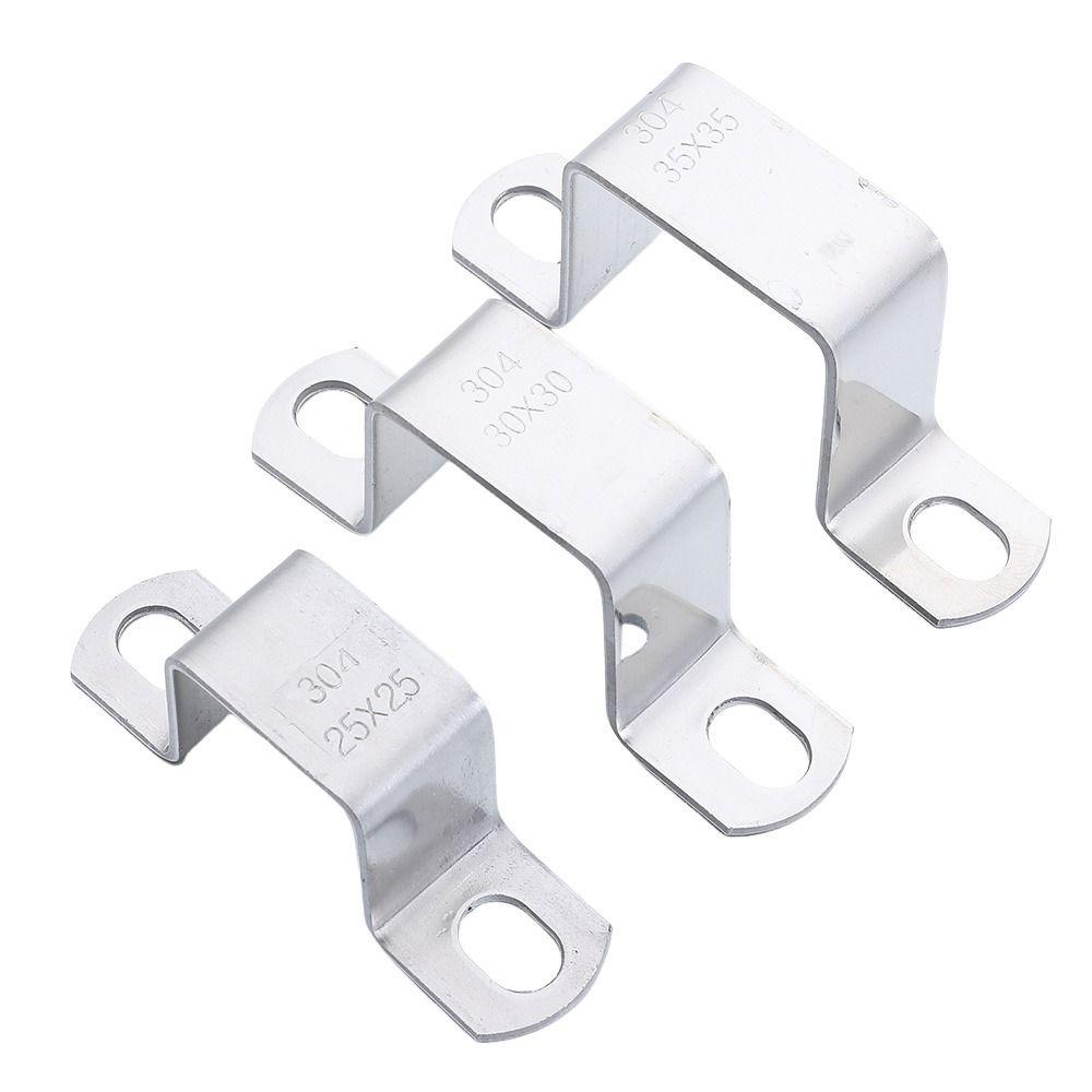 M-shaped U-shaped Square Rectangle Ohm Tube Card Saddle Clip Throat Hoop Horseback Hose Clamp  Tube