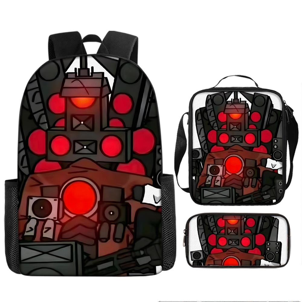 Audio Man School Bag Large Capacity Backpack Primary School Students 3rd To 6th Grade Junior High School Girls Backpack
