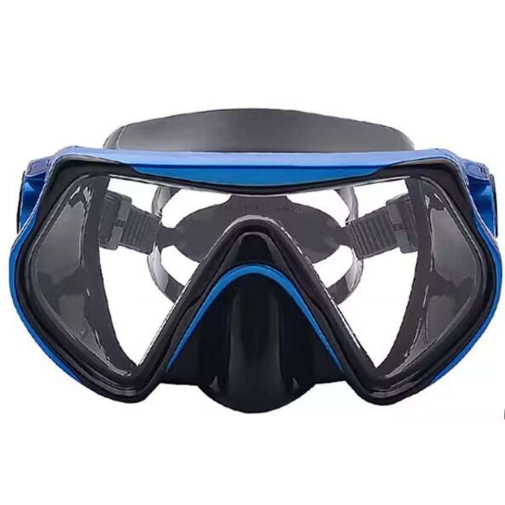 

Diving goggles, large frame diving goggles, silicone diving goggles average size