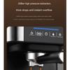 Italian Coffee Machine Household Small Semi-Automatic High-Pressure Steam Milk Foaming Office Coffee Machine