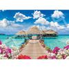 Epoch 500 Piece Jigsaw Puzzle Overseas Scenery Luxury Time - Maldives (38 X 53 Cm) 06-308s with G...