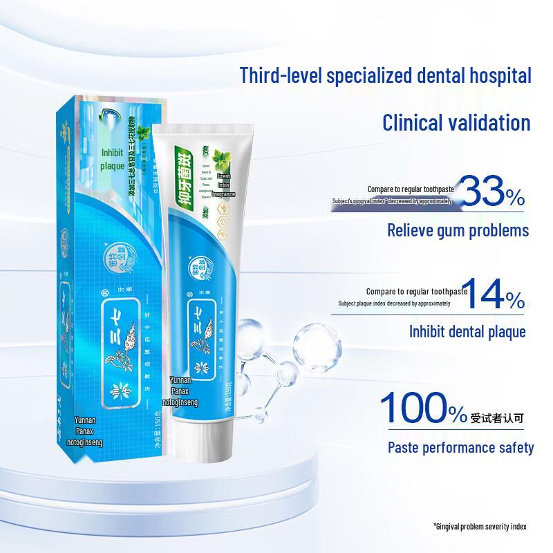 

Sanqi Gum Protection & Whitening Toothpaste