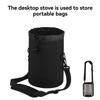 2025 Trend Firepit Storage Bag For 6-1/2 Inch Mini Tabletop Fire Pit Carry Bag Portable Desktop Design Indoor Outdoor Use, Bag O