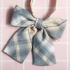 Jk Japanese Plaid Korean Version Of Collar Flower Graduate Female Collar Flower College Wind Streamer Jk Bow Shirt Accessories Sailor Suit