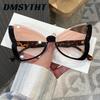 Lunettes de soleil papillon surdimensionnées non polarisées pour femmes, vintage, sans monture, lunettes de soleil pour dames, demi-monture