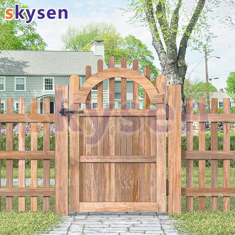 American-Style Outdoor Fence Gate Automatic Drop Lock Latch