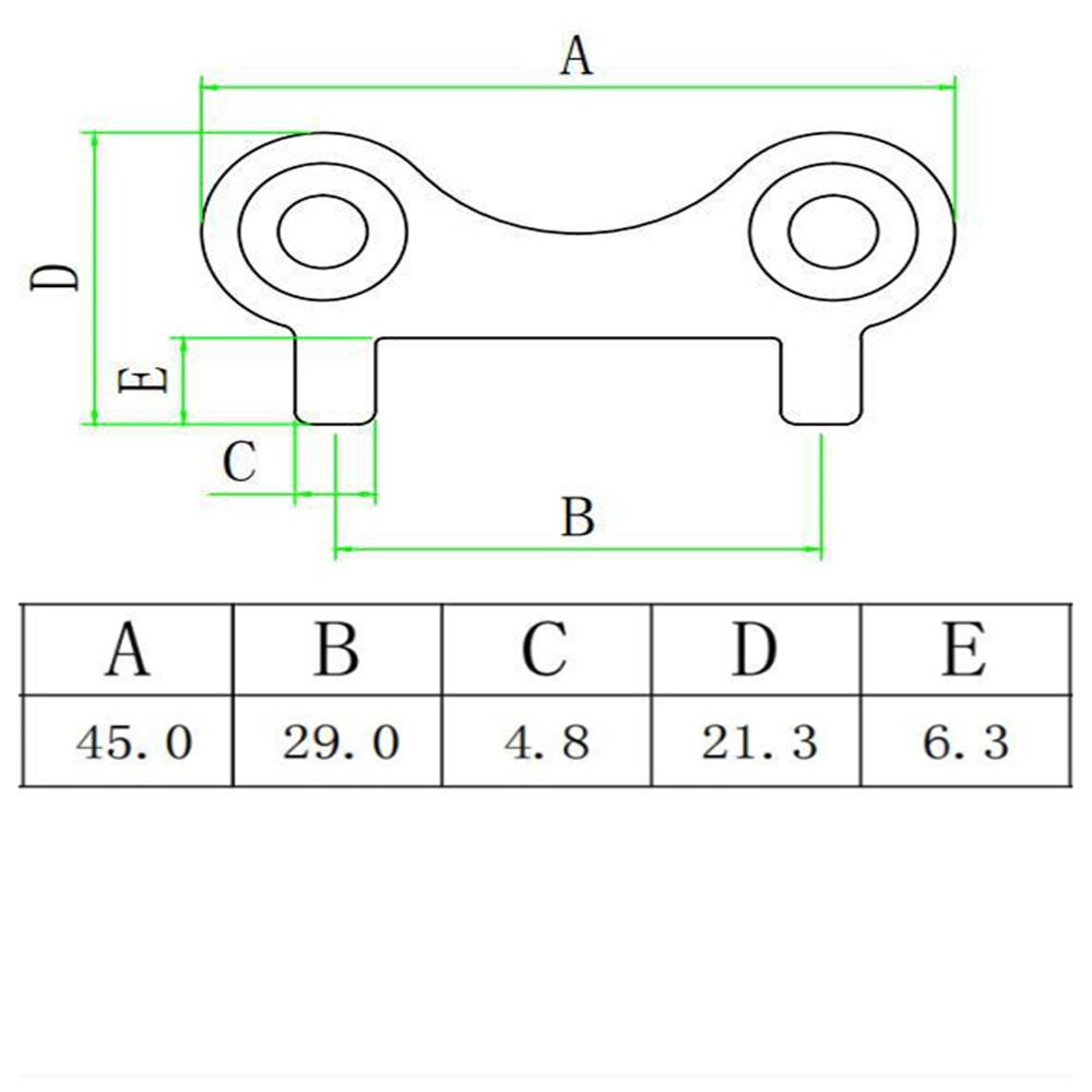Stainless Steel 316 Fuel Filler Spout Key 