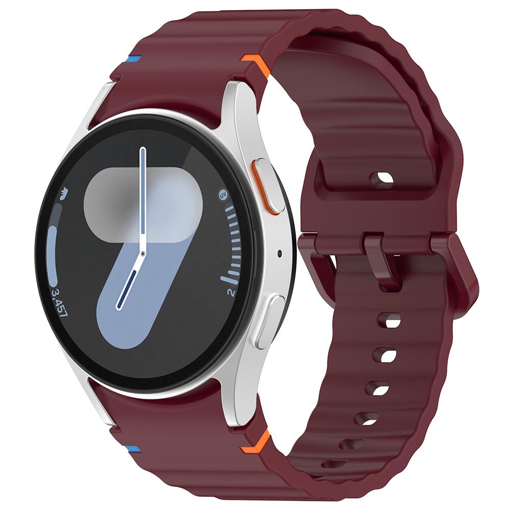 No Gap Silicone Strap for Samsung Galaxy Watch 7/6/5/4 Replacement Watch Band for Samsung Galaxy Watch FE