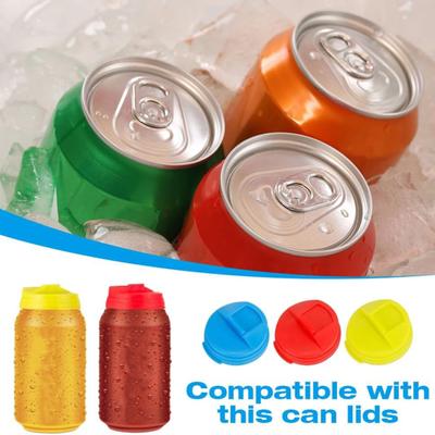 9Pcs Soda Can Covers Reusable Plastic Can Spill Stopper Cola Can Lid Covers Reusable Protector
