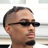 European and American retro fashion small frame Hong Kong style sunscreen sunglasses European and American trend sunglasses men's and women's s