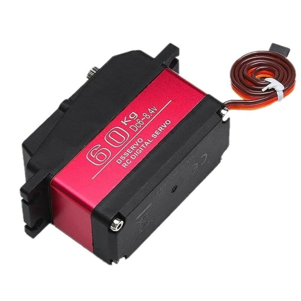Remote Control Car 60KG Metal Gear Digital Steering Servo Axial Parts for SCX6 1/6