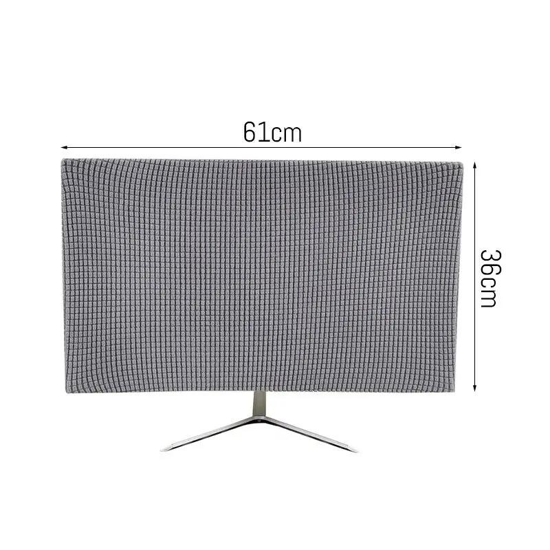 19-100Inch Computer Monitor Dust Cover Sleeve Case Desktop Screen Waterproof Protector Case Washable Accessories Computer Covers
