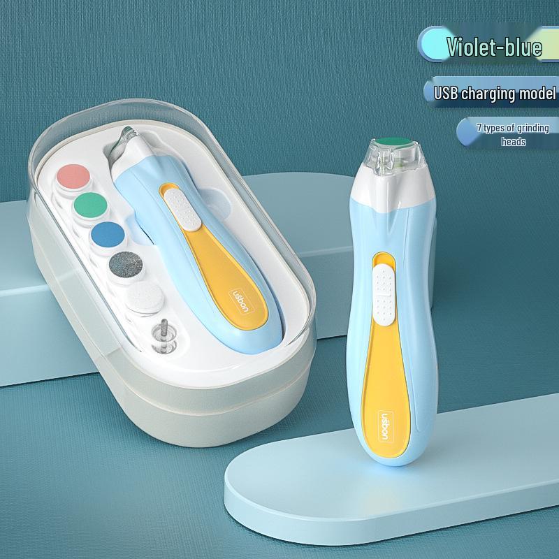 Rechargeable Electric Baby Nail File & Grinder Set