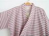 Soft to the Japanese Front Home Work Hotel [QCHOMEE] Bathrobe, Jinbei, Pajamas, Yukata, Men's, Women's, 100% Cotton, touch, style, opening, Nightwear,