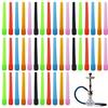 50pcs/100pcsColorful Disposable Hookah Mouth Tips, Multi-Color Universal Shisha Mouthpieces, Hygienic Anti-Cross Contamination Hookah Accessories