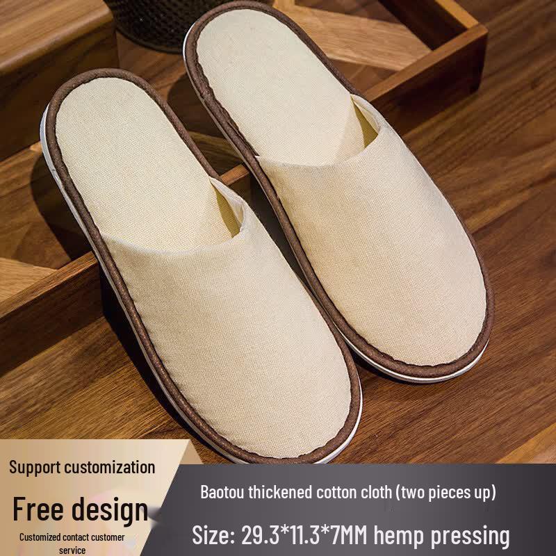 Disposable Cotton Slippers for Hotels