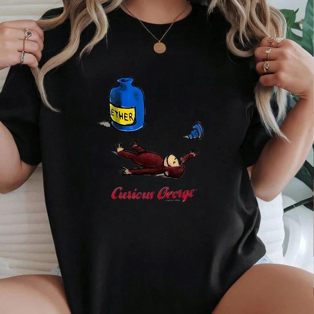 

Vintage 90s Curious George T-Shirt, TV Show, Universal Studios Graphic 3XL