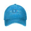 Il Film X-Files Cappellino da Baseball Casual Estivo La Verità è Là Fuori Cappellino da Trucker Vendita all'Ingrosso Escursionismo Pesca Cappellini da Baseball Divertenti