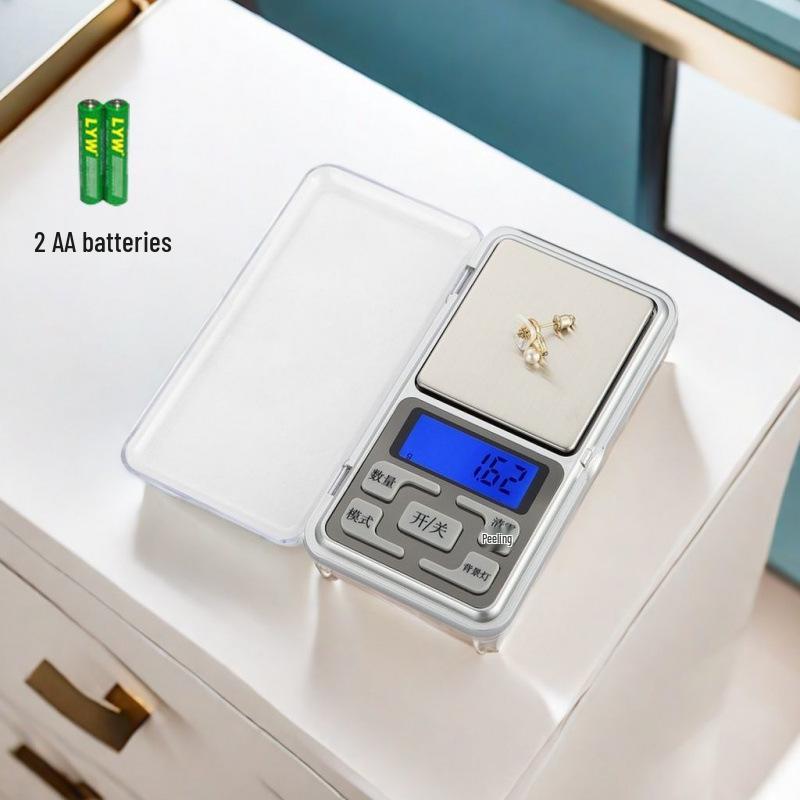 Precision Mini Jewelry & Pocket Scale 0.01g - Tea, Gold, Lipstick Measurements