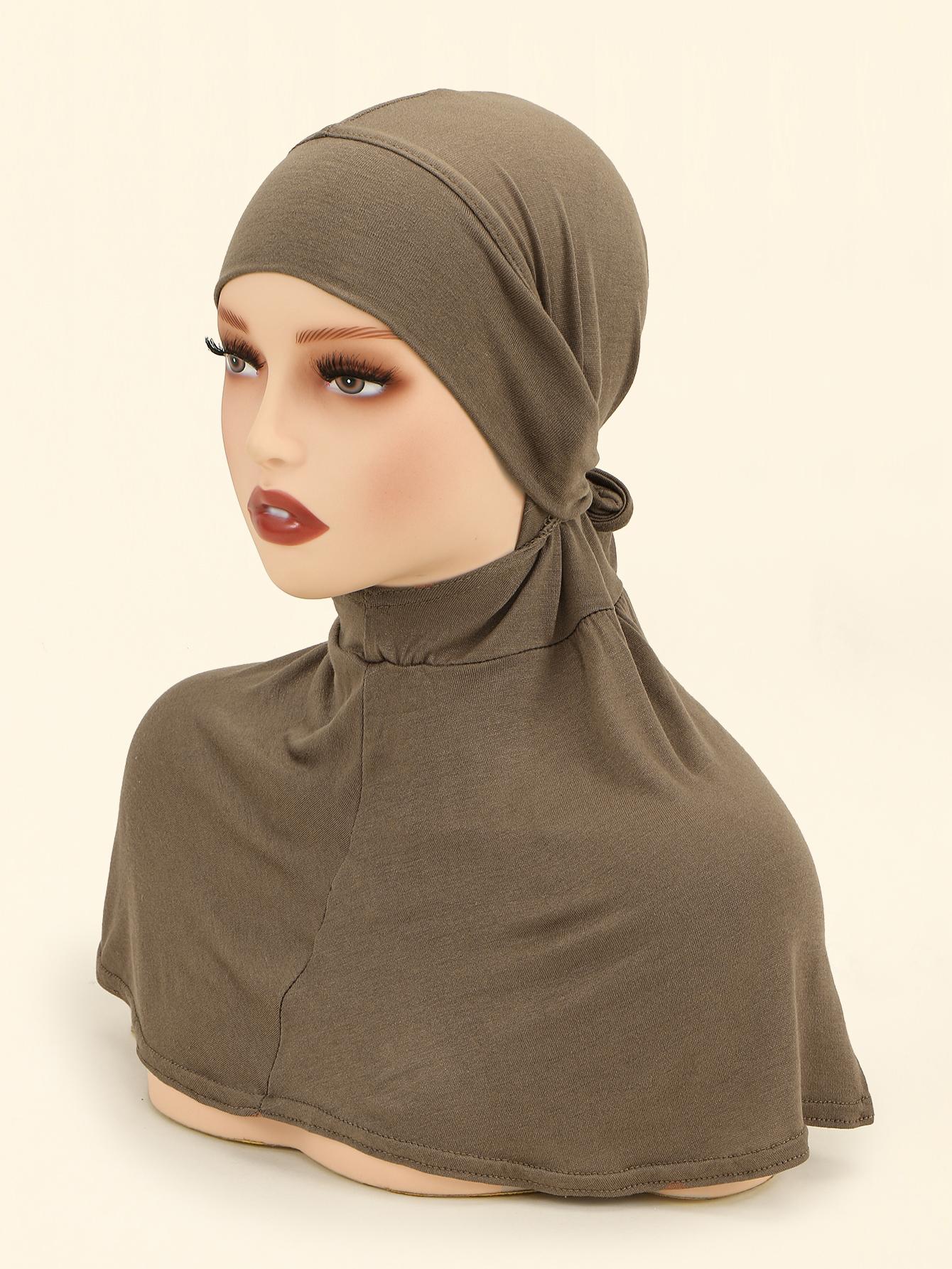

Tie Back Instant Hijab - Laven Fashion Spring Summer Breathable Long Hijab Women s Full Neck Ready-to-Wear Hats