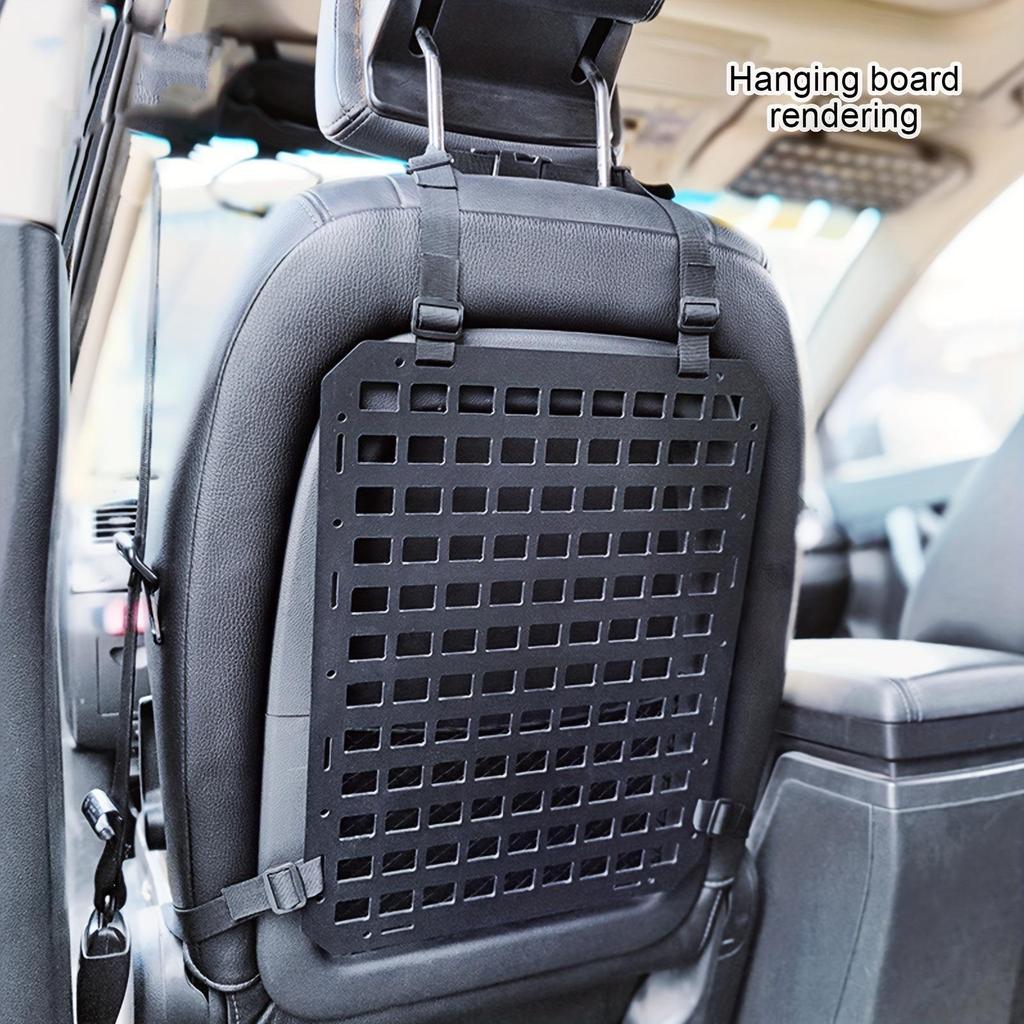 Off-Road Vehicle Car Seat Molle Storage Organizer