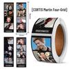 CORTIS Square Creative Sticker Roll: Korean Mobile Phone Gift Decoration, Sealing, and Journaling Tape.