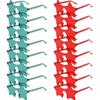 KAMMPT 16 Pairs Per Set Rimless Star Shaped Sunglasses Fashion Cute Candy Color Rave Shades Trendy Beach Vacation Sun Glasses