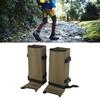 1 Pair Snake Gaiters Polyester   Breathable Lightweight Snake Proof Leg Cover for Hiking Camping Mountaineering