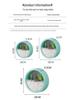 Nordic Wall-Mounted Round Pothos Planter: Creative Green Plant Decor & Fish Tank for Living Room