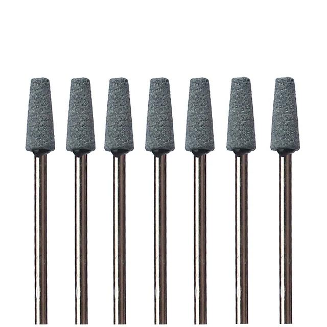 7pc/set Milling Cutter Nail Drill Bits Corundum Rotary Manicure Machine for Manicure Nails Accessories Tools