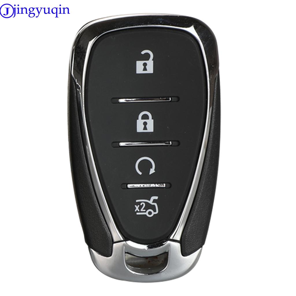 Jingyuqin 2/4/5/6 Buttons Remote Car Key Shell Fob Case For Chevrolet Camaro Equinox Cruze Malibu Spark Smart Key NO LOGO