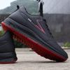 Men's Shoes High-quality Leather Casual Shoe Lace-up Thick-sole Vulcanized Shoe New Sport Running Shoes Men Tenis Training Shoes