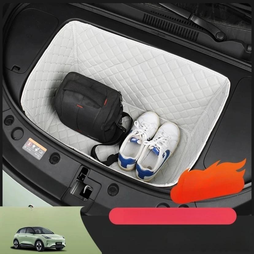 Front Cargo Liner For Geely EX2 Geome Xingyuan 2025 2026 Full-Coverage Leather Protection Mat Interior Decoration Car Mat