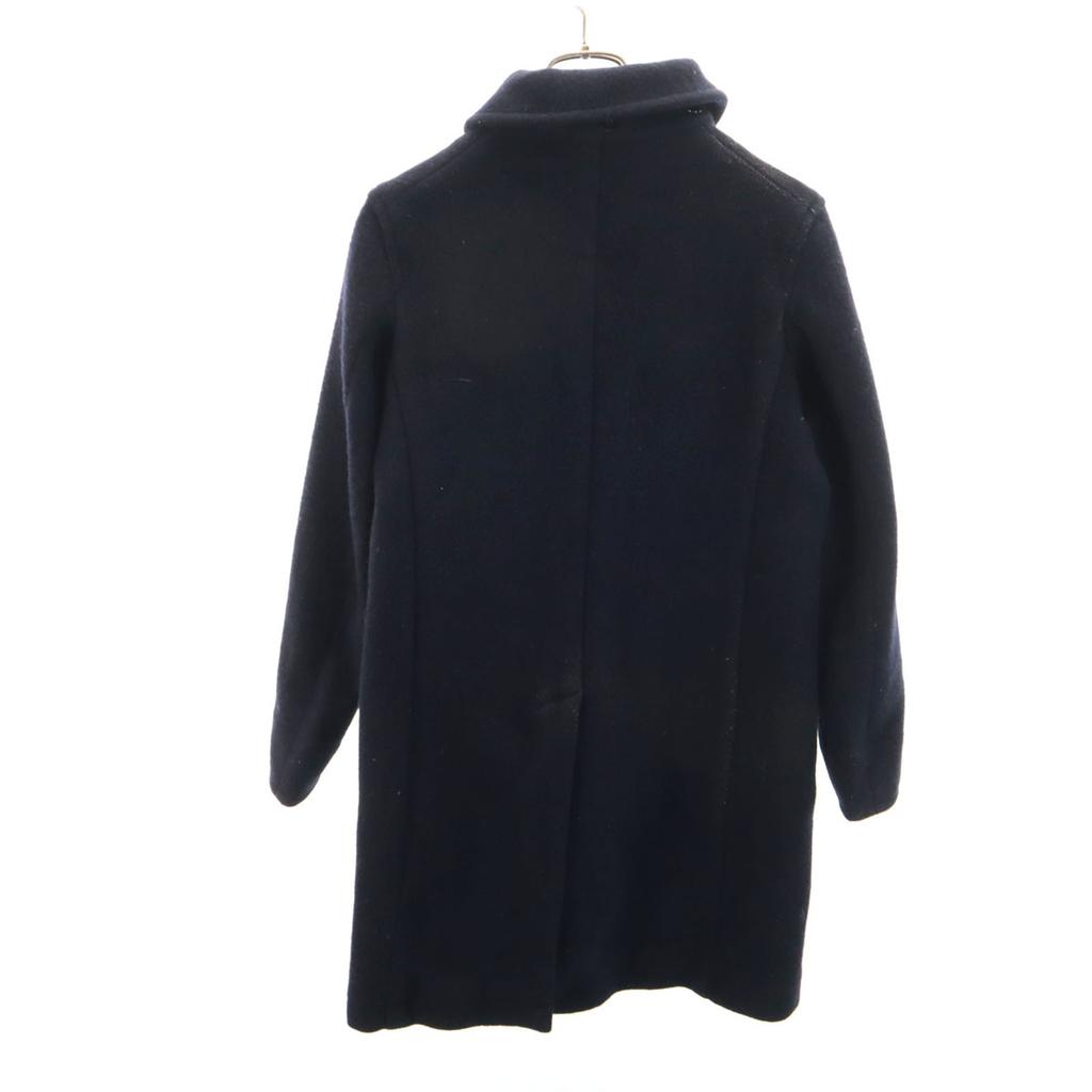 Danton made in Japan Wool Mossa Long coat 36 Navy Women Used