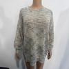 Women's Casual Long Sleeve Polka Dot Knit Sweater
