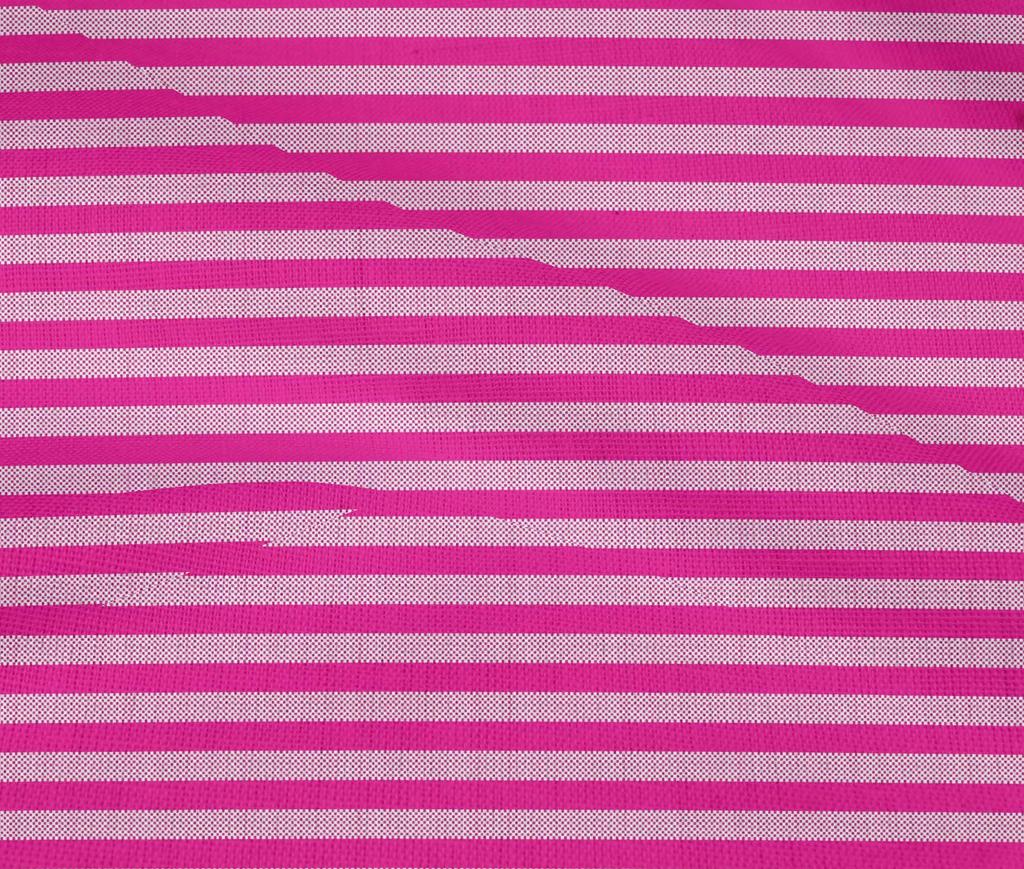 oneOone Cotton Flex Fuschia Pink Fabric Stripes Diy Clothing Quilting Fabric Print Fabric By Yard 40 Inch