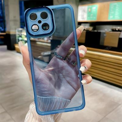 Pentru Huawei Honor X8 X8a 4G 5G X7 X6 X6s 50 90 Lite Husă transparentă din silicon de culoare solidă Husă de protecție pentru cameră