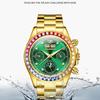 JINSHIDUN Watches Are Simple, Business-friendly, Waterproof, Luminous, Multi-functional Mechanical Watches for Men