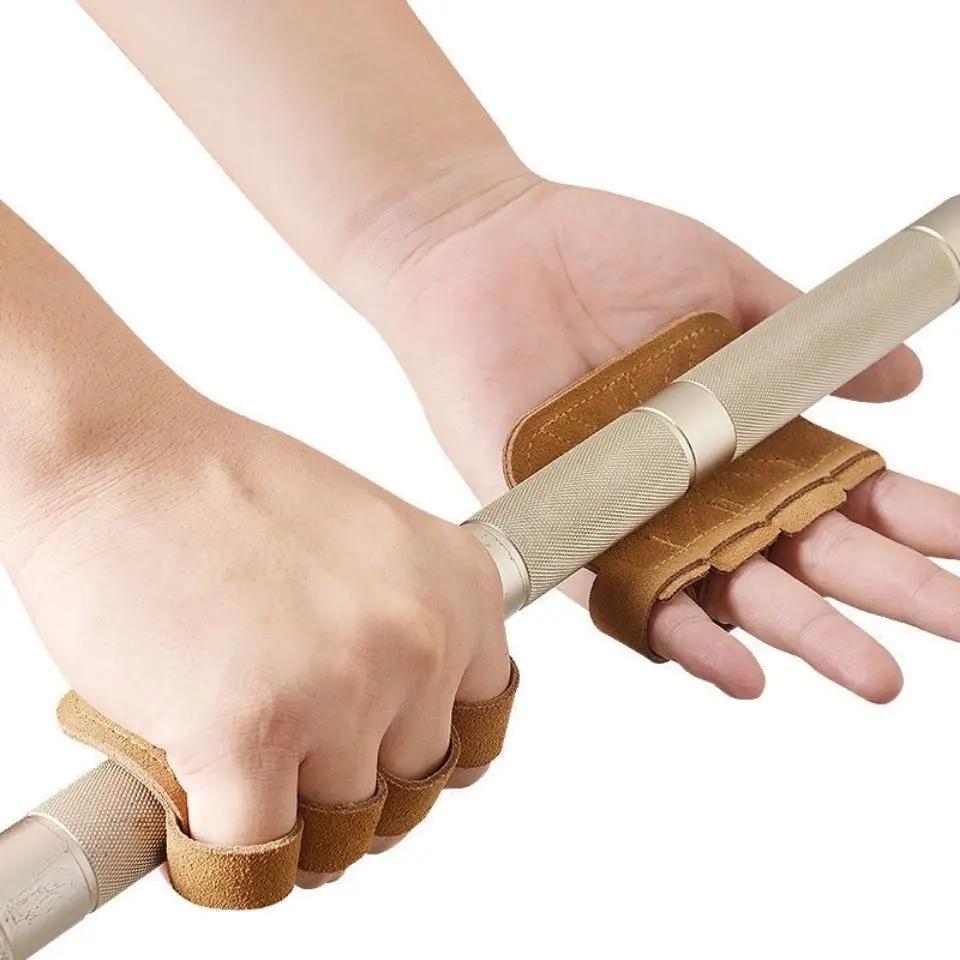 Kohud Gym Handskar Grepp Anti-sladd Vikt Power Bälte Lyftkuddar Marklyft Bälte Träning Crossfit Fitness Handskar Handflatan Skydd