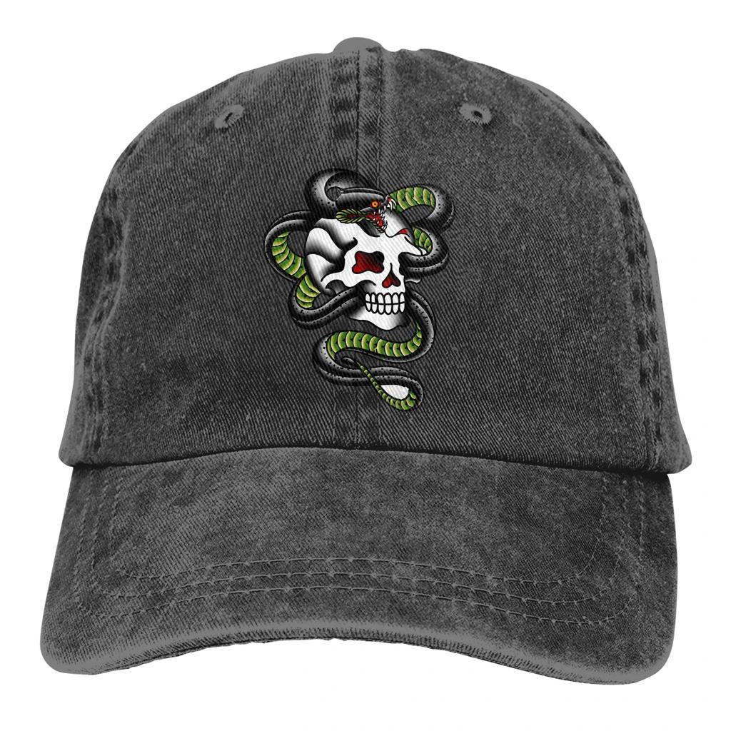 Salty-Dog Serpent Baseball Cap Men American Traditional Caps Colors Women Summer Snapback Caps