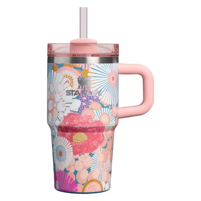 Stanley 1913 Quencher H2.0 Flow State Vakuumisolierter Becher, Sorbet Wildblume, 20 oz / 0,59 L