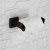 Black Wall Mounted Rack Toilet Roll Paper Holder Bathroom Tissue Rack Storage Shelf