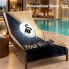Custom Text Swansea City FC Print Beach Towel Large Towel For Home Bathroom Beach